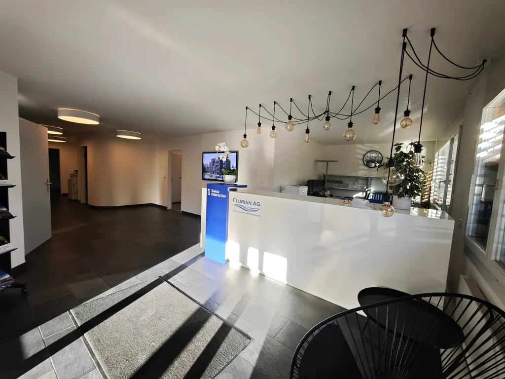 Empfang, Büro der Flurian AG